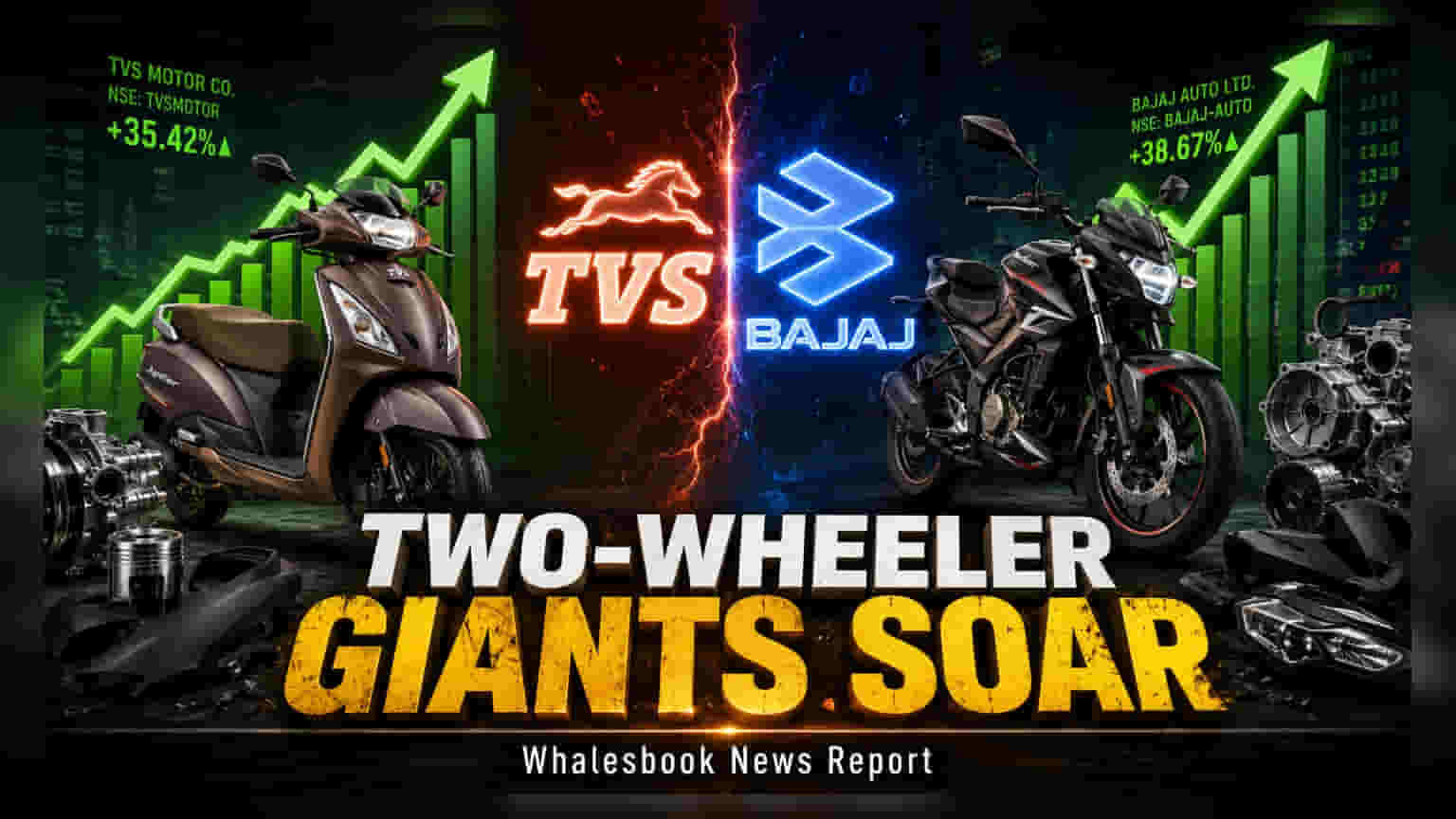 TVS Motor, Bajaj Auto Q1 లాభాలు దూసుకెళ్లాయి - ఎగుమతులు, ఎలక్ట్రిక్ వాహనాలదే కీలక పాత్ర!