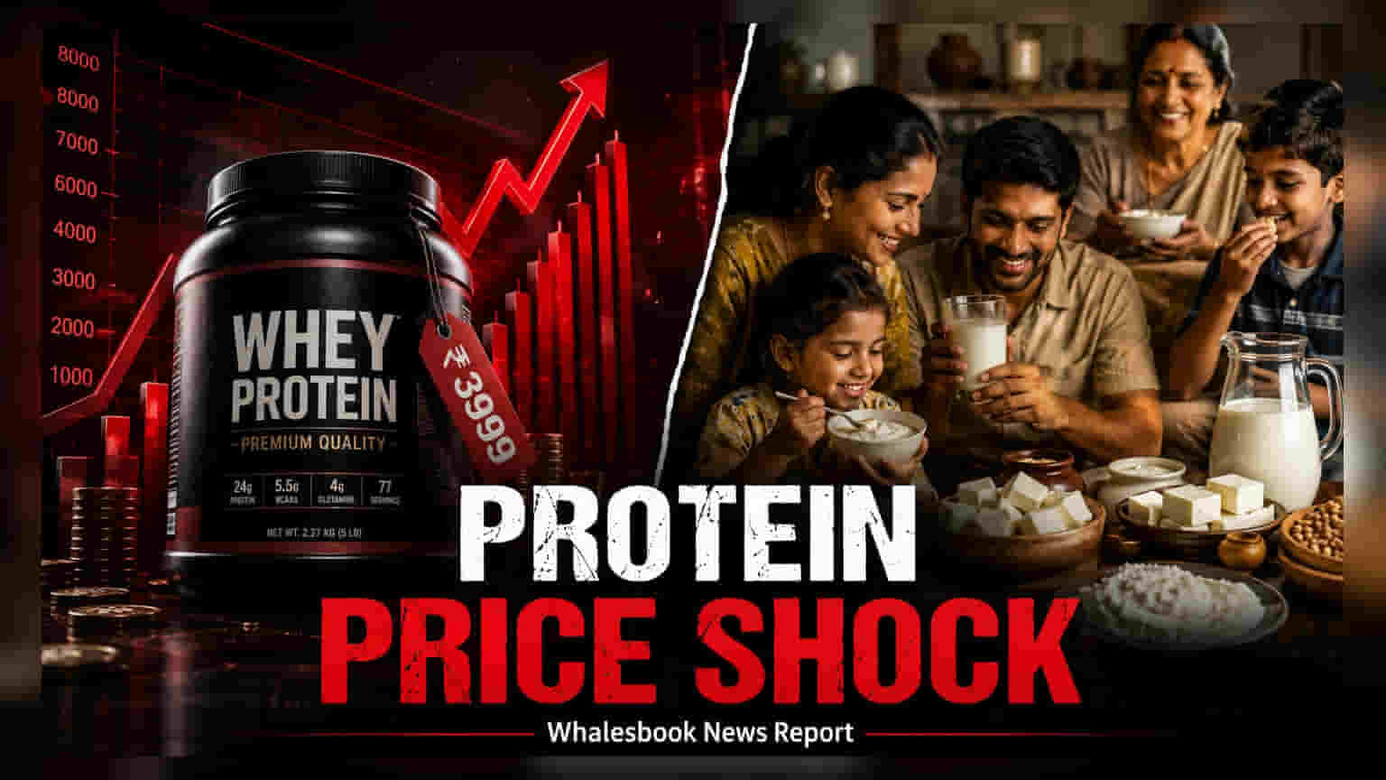 Whey Protein ధరల పెరుగుదల: డైరీ బ్రాండ్‌లకు కొత్త ఊపు!