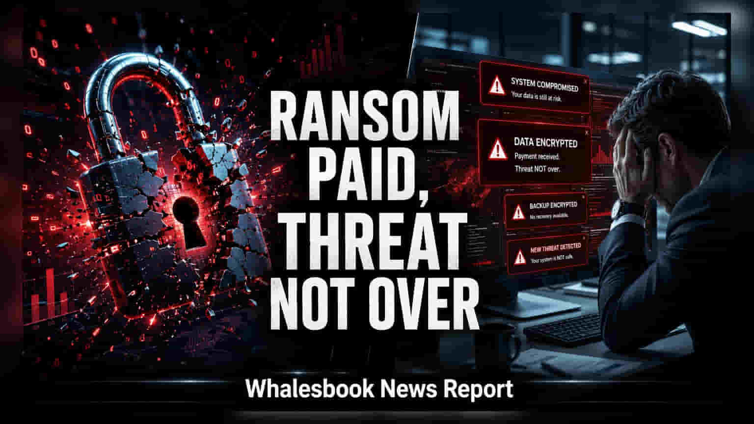 Ransomware Attack: ਪੈਸੇ ਦੇਣ 'ਤੇ ਵੀ ਨਹੀਂ ਖ਼ਤਮ ਹੁੰਦਾ ਖ਼ਤਰਾ, ਦੁਬਾਰਾ ਹੋ ਸਕਦੀ ਹੈ Demand!