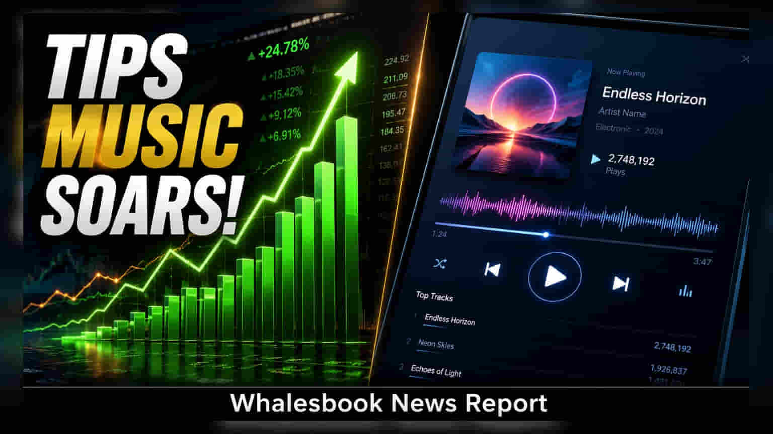 Tips Music: Q1 માં આવકમાં **21%** નો વધારો, ₹106.5 કરોડ નોંધાયા; Share Buyback ની પણ ચર્ચા