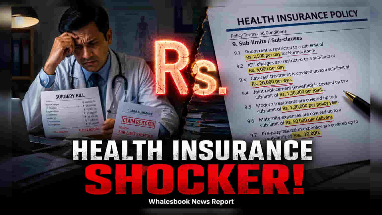 Health Insurance Sub-Limits: क्लेमची रक्कम कमी करू शकतात या अटी!