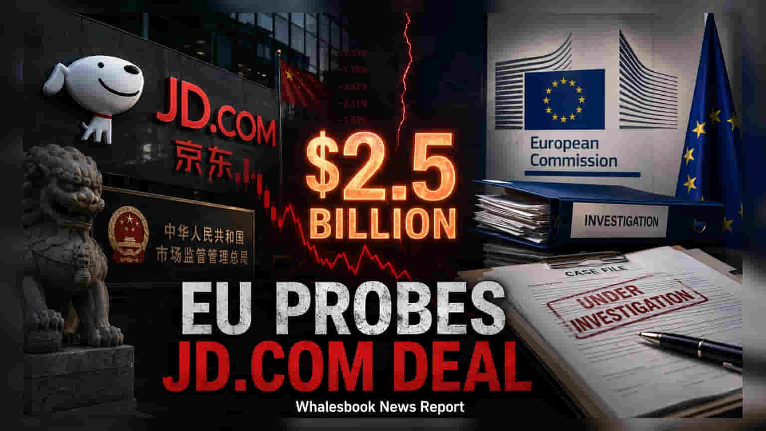EU Probes JD.com’s $2.5 Billion Ceconomy Bid