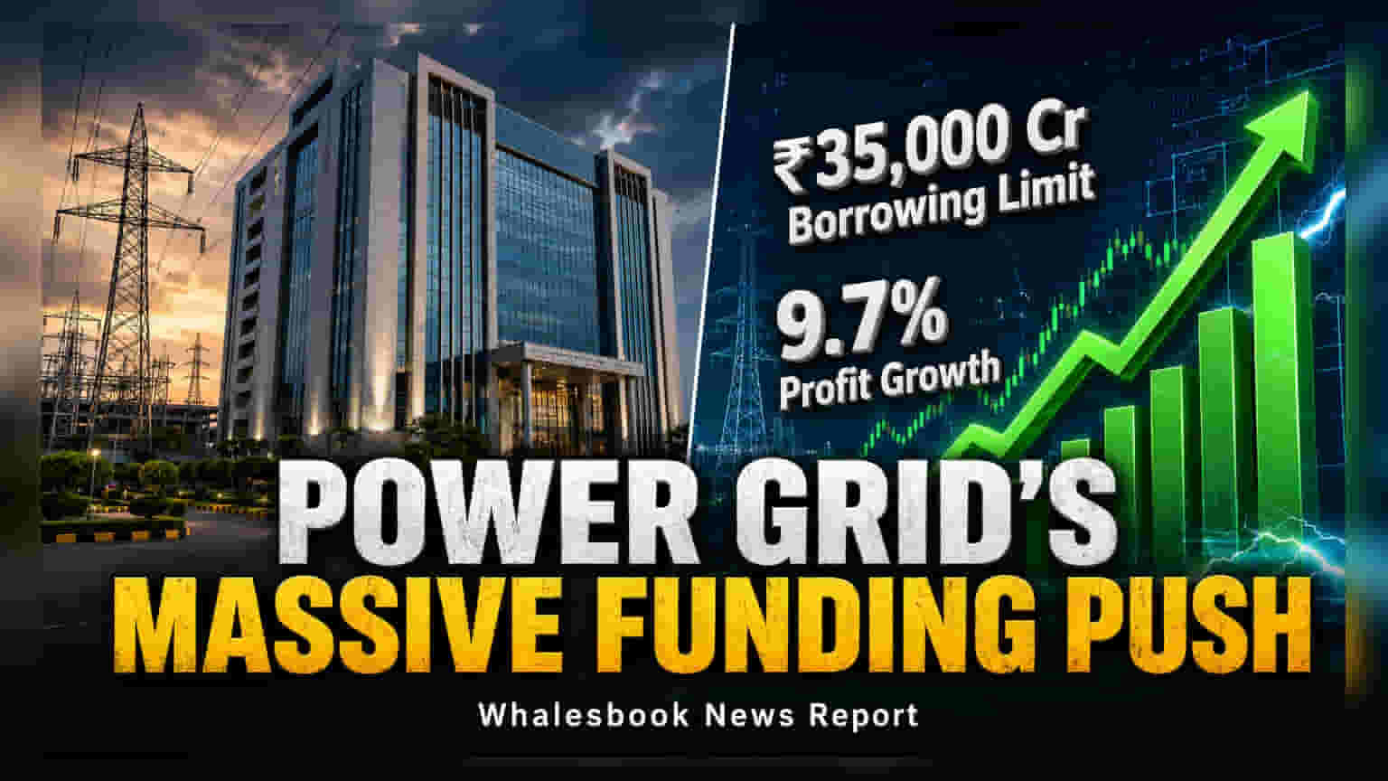Power Grid Raises FY27-28 Borrowing Limit to ₹35,000 Crore