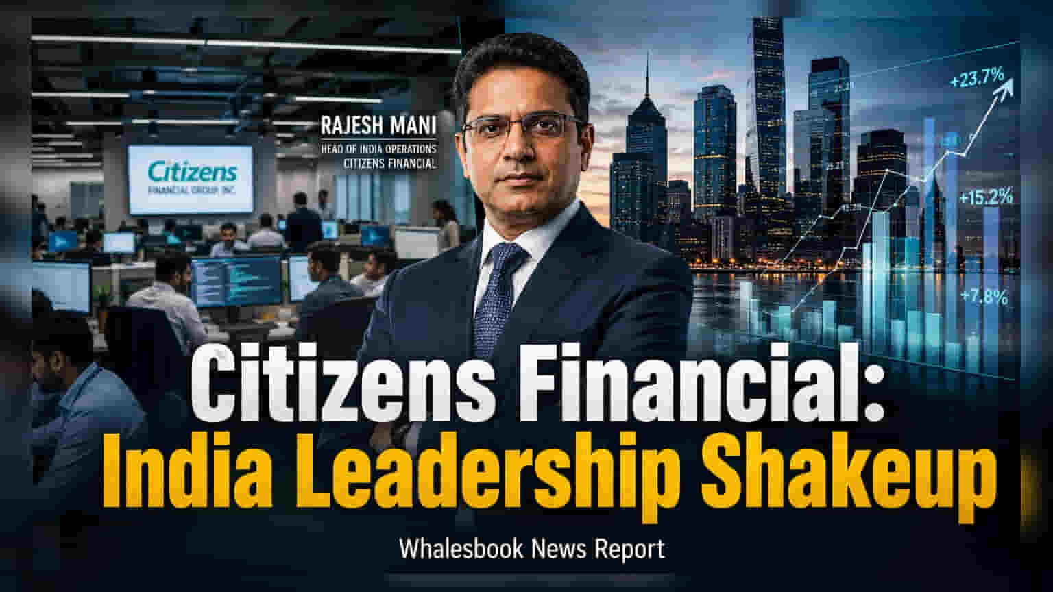 Citizens Financial Group: राजेश मणींची इंडिया MDपदी नियुक्ती!