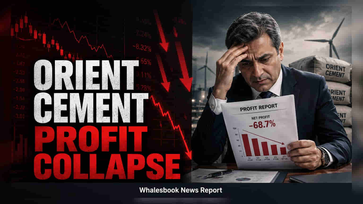 Orient Cement Q1 Profit Falls 62% to ₹77 Crore, Revenue Slumps