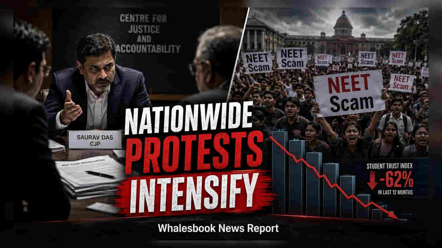 NEET-UG 2026 Protests Spread: CJP Demands District-Level Agitations