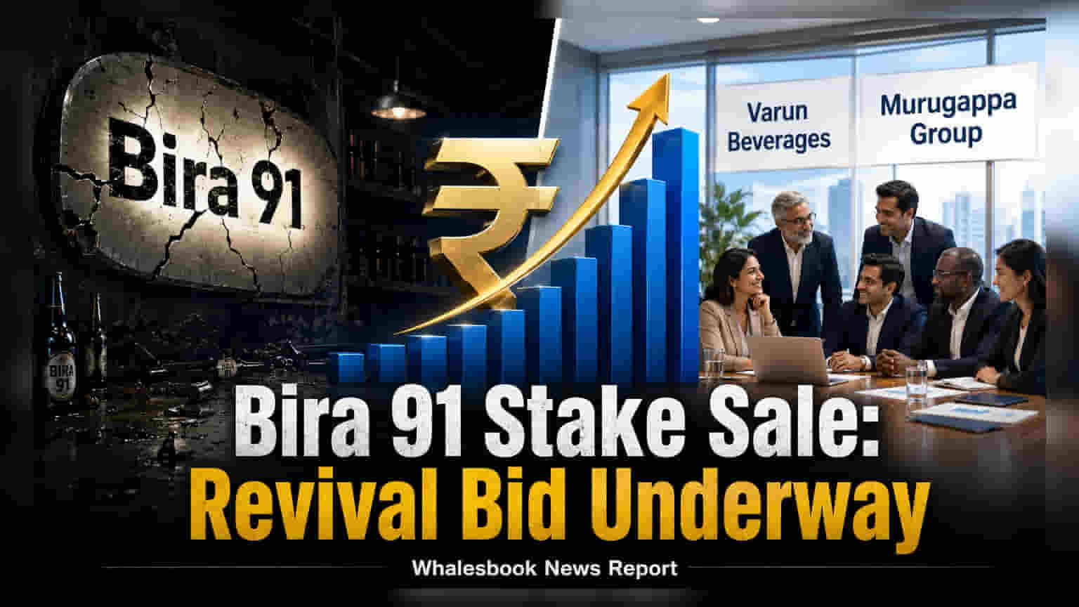 Bira 91 Founder Ankur Jain Seeks Sale of 17.8% Stake