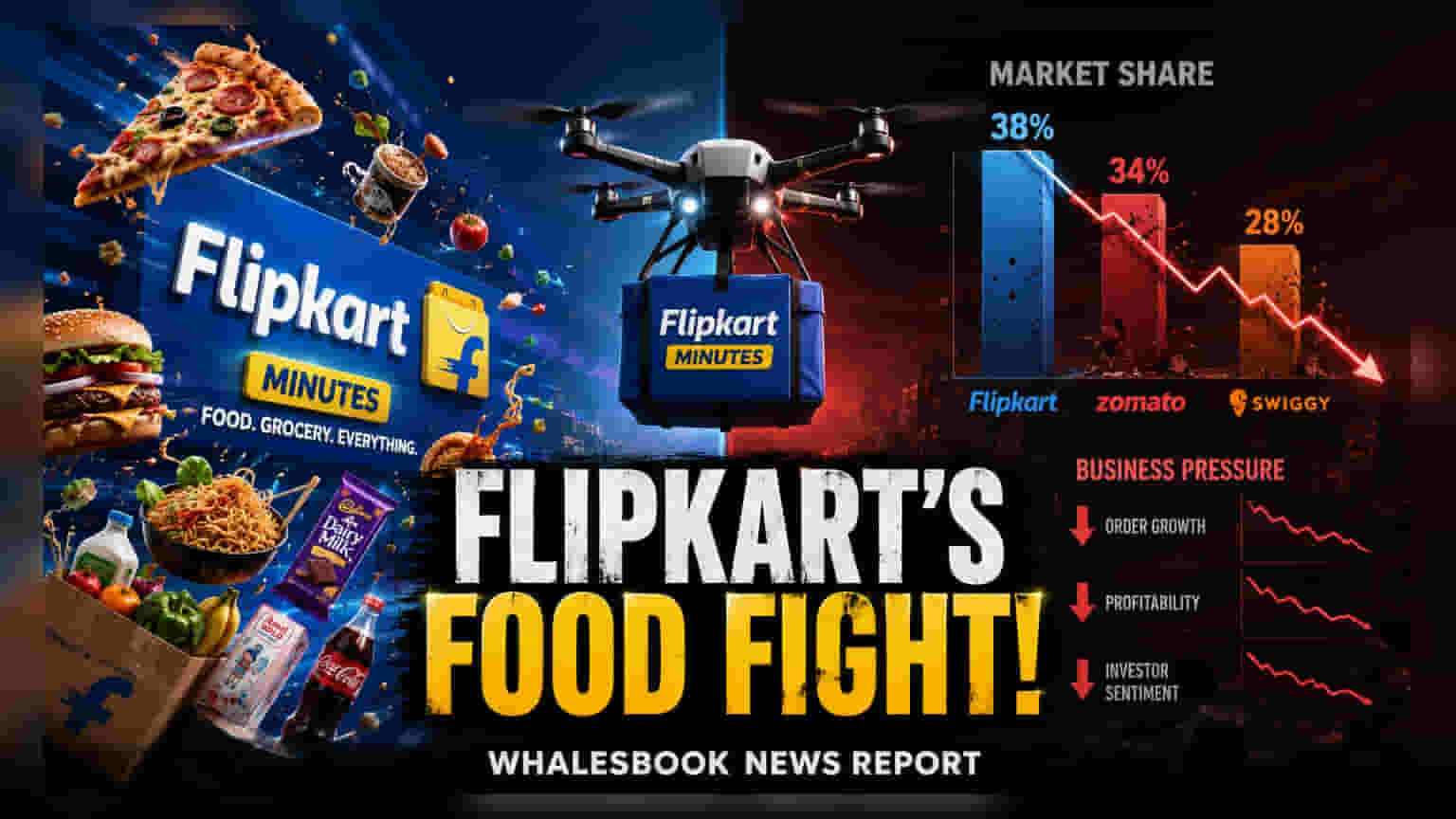 Flipkart Food Delivery: હવે બેંગલુરુમાં શરૂ થશે ફૂડ ડિલિવરી, Swiggy-Zomatoને મળશે ટક્કર!