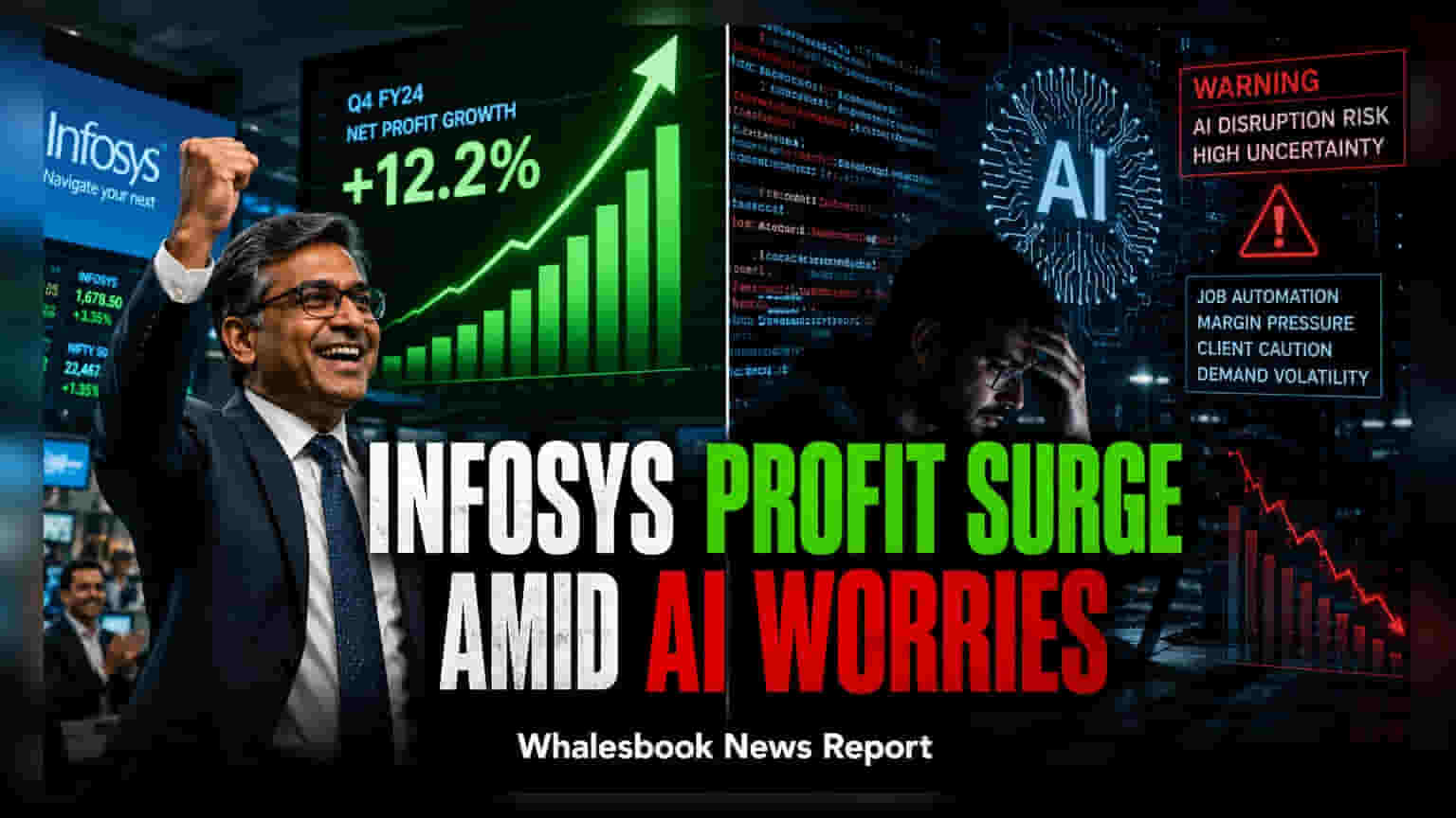 Infosys Q1 Profit Rises 12% to ₹7,769 Crore; FY27 Growth Forecast Trimmed