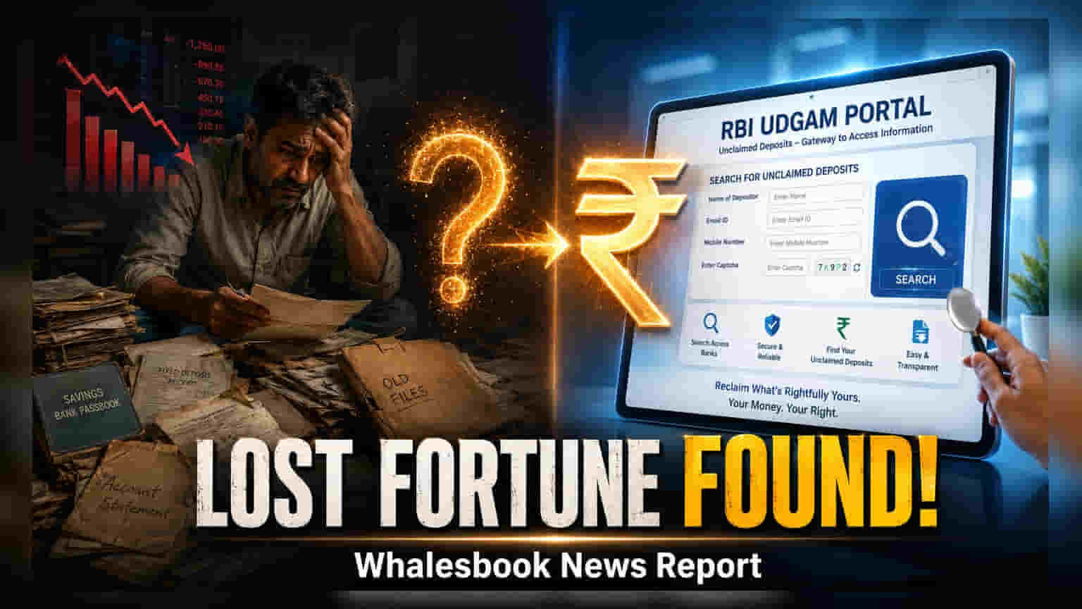 How to Recover Forgotten Deposits and Assets via RBI, SEBI Portals