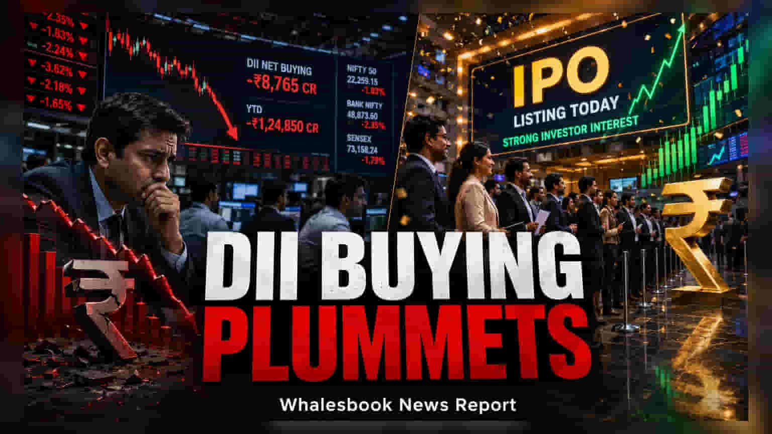 DII Equity Buying July 2026: રોકાણ 16 મહિનામાં સૌથી ધીમું, IPO અને QIPમાં વધ્યો રસ