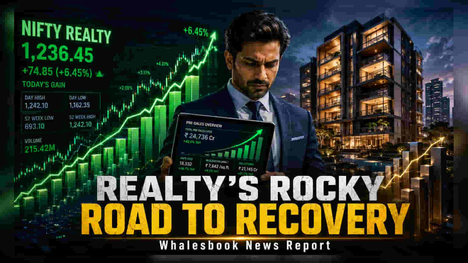 Nifty Realty Index: ૧ મહિનામાં **10.8%** નો જબરદસ્ત ઉછાળો, જાણો આ તેજી પાછળનું મુખ્ય કારણ