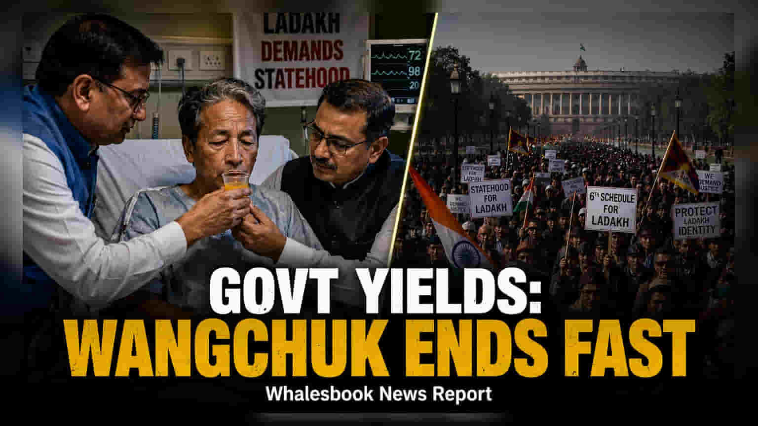 Sonam Wangchuk Ends 26-Day Hunger Strike After Govt Assurance