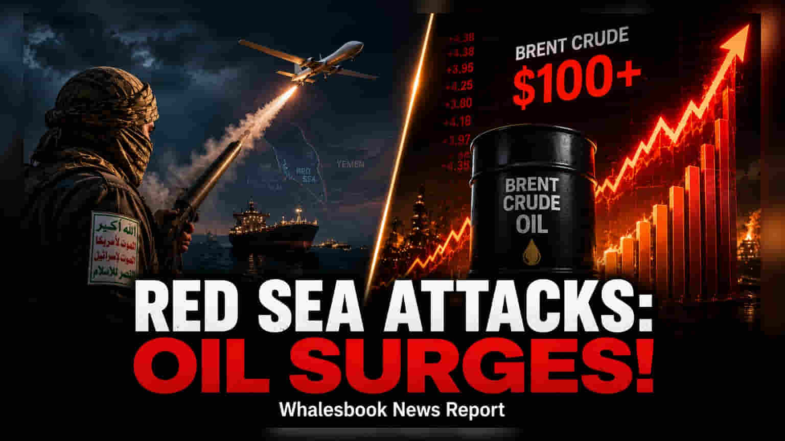 Brent Crude $100 ਦੇ ਨੇੜੇ ਪਹੁੰਚਿਆ, ਲਾਲ ਸਾਗਰ ਵਿੱਚ ਹਮਲਿਆਂ ਨੇ ਸਪਲਾਈ ਵਿੱਚ ਪਾਈ ਰੁਕਾਵਟ