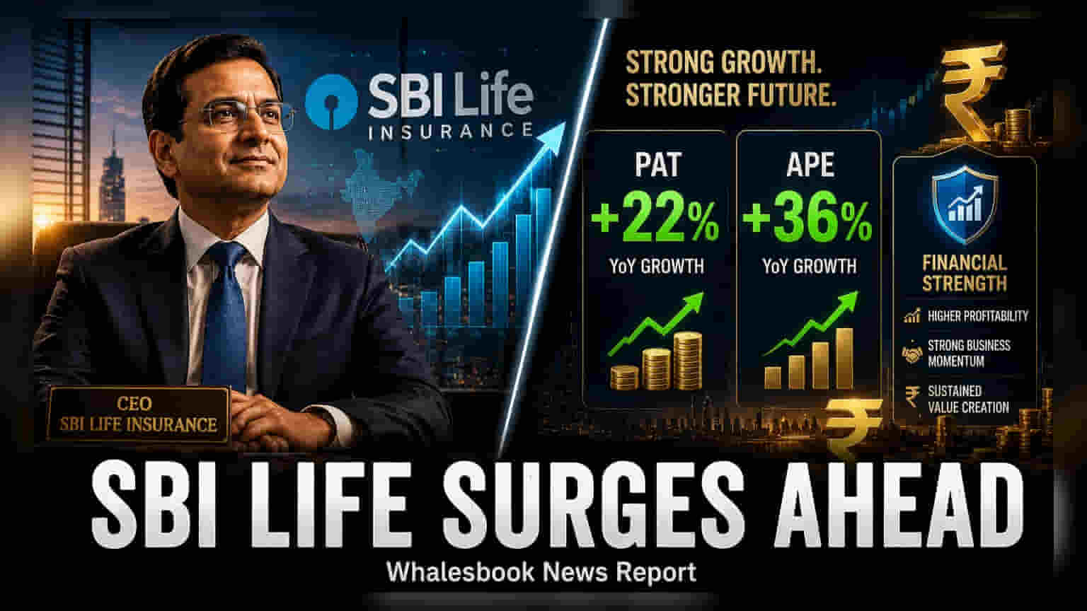 SBI Life Q1 Profit Rises 22% To ₹720 Crore On Premium Growth