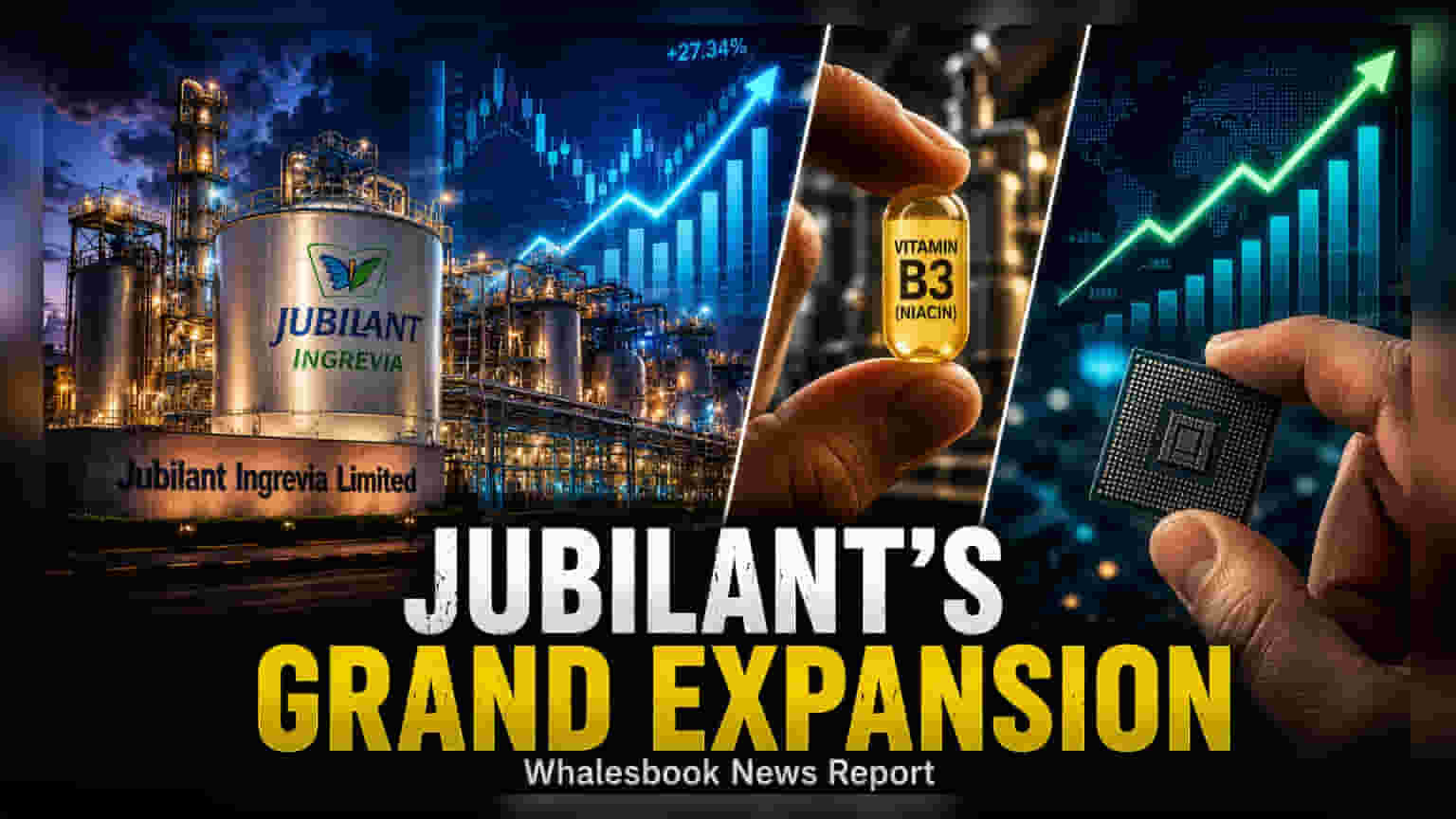 Jubilant Ingrevia का बड़ा प्लान: हर साल ₹600 करोड़ खर्च, $500 मिलियन की Deals पर नजर
