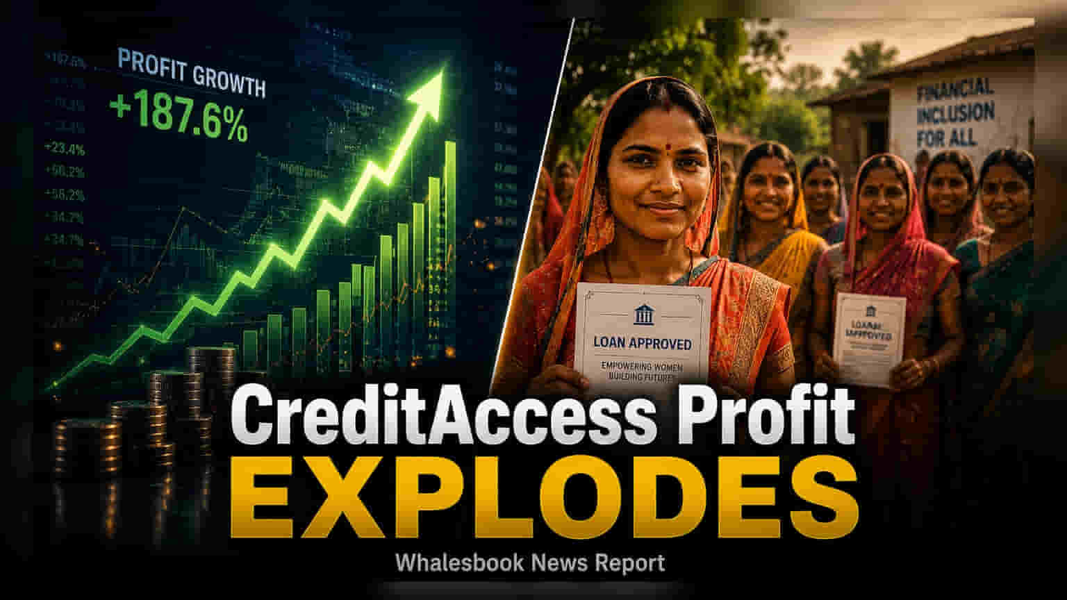 CreditAccess Grameen Q1: లాభాల్లో భారీ వృద్ధి! ₹493 కోట్లకు చేరిన నెట్ ప్రాఫిట్
