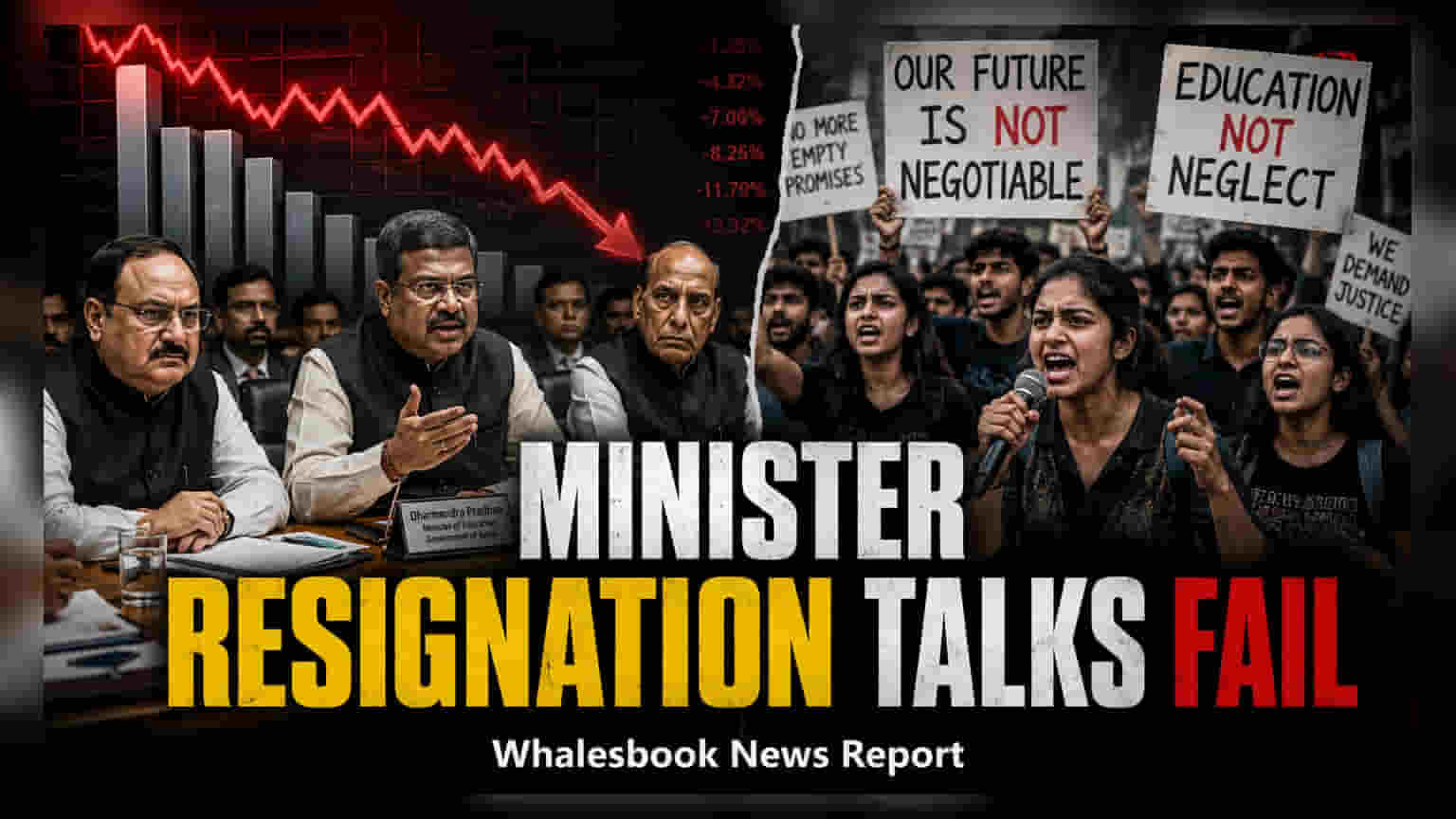 విద్య సంస్కరణలపై చర్చలు విఫలం: ఢిల్లీలో నిరసనలు కొనసాగుతున్నాయి