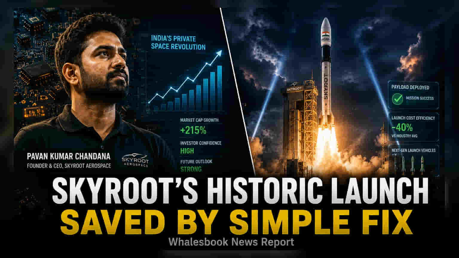 Skyroot Aerospace: રોકેટ લોન્ચમાં ગરબડ? CEO એ જણાવ્યું, માત્ર એક રીબૂટથી સમસ્યા હલ!