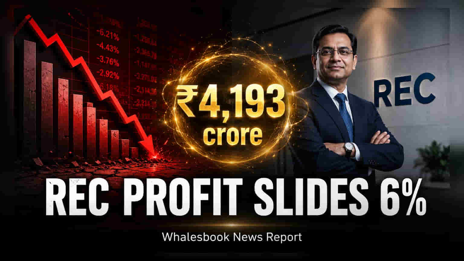 REC Q1 Profit Falls 6% to ₹4,193 Crore; NIM Stays Steady