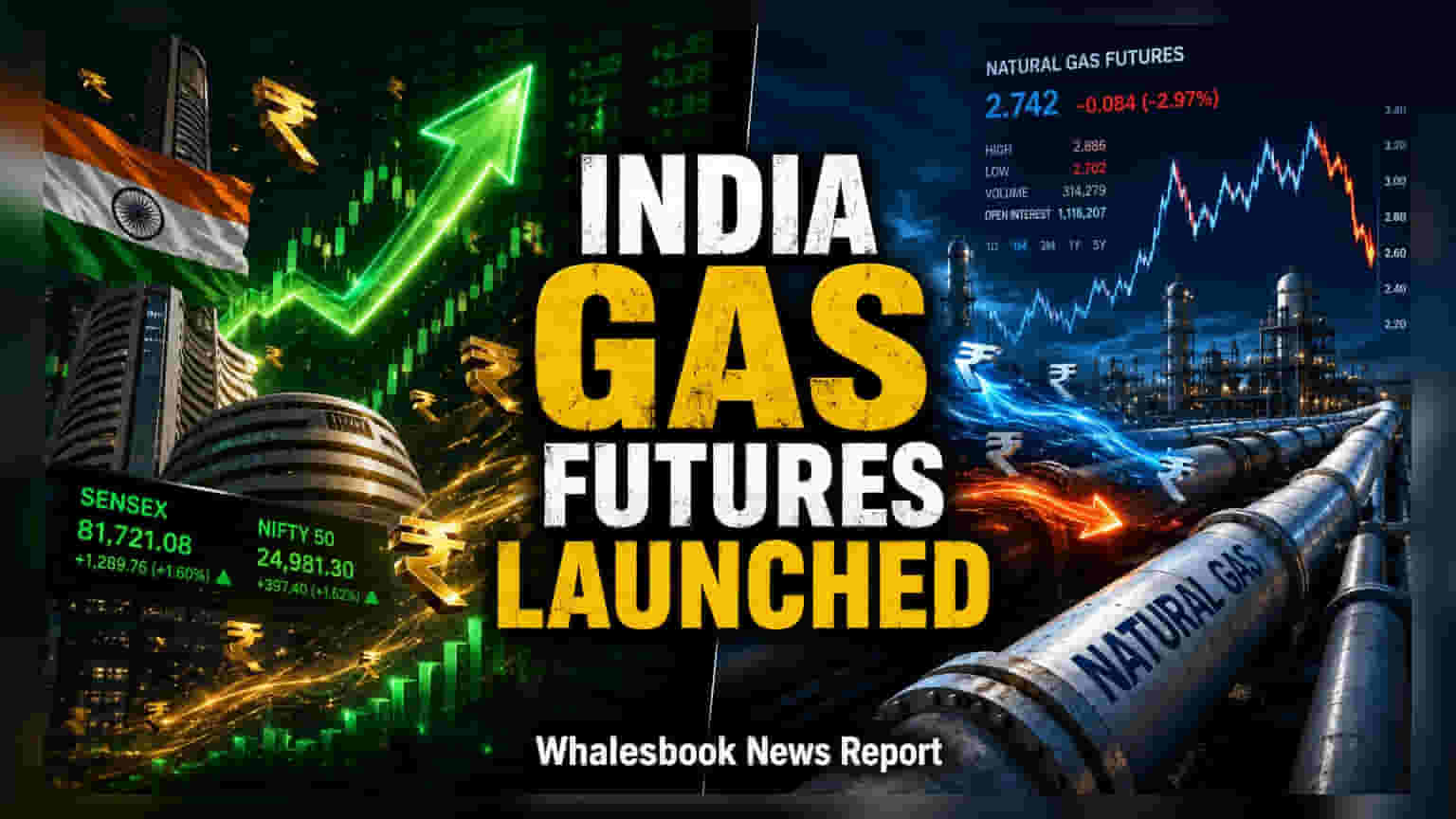 NSE Launches India's First Domestic Natural Gas Futures on July 27