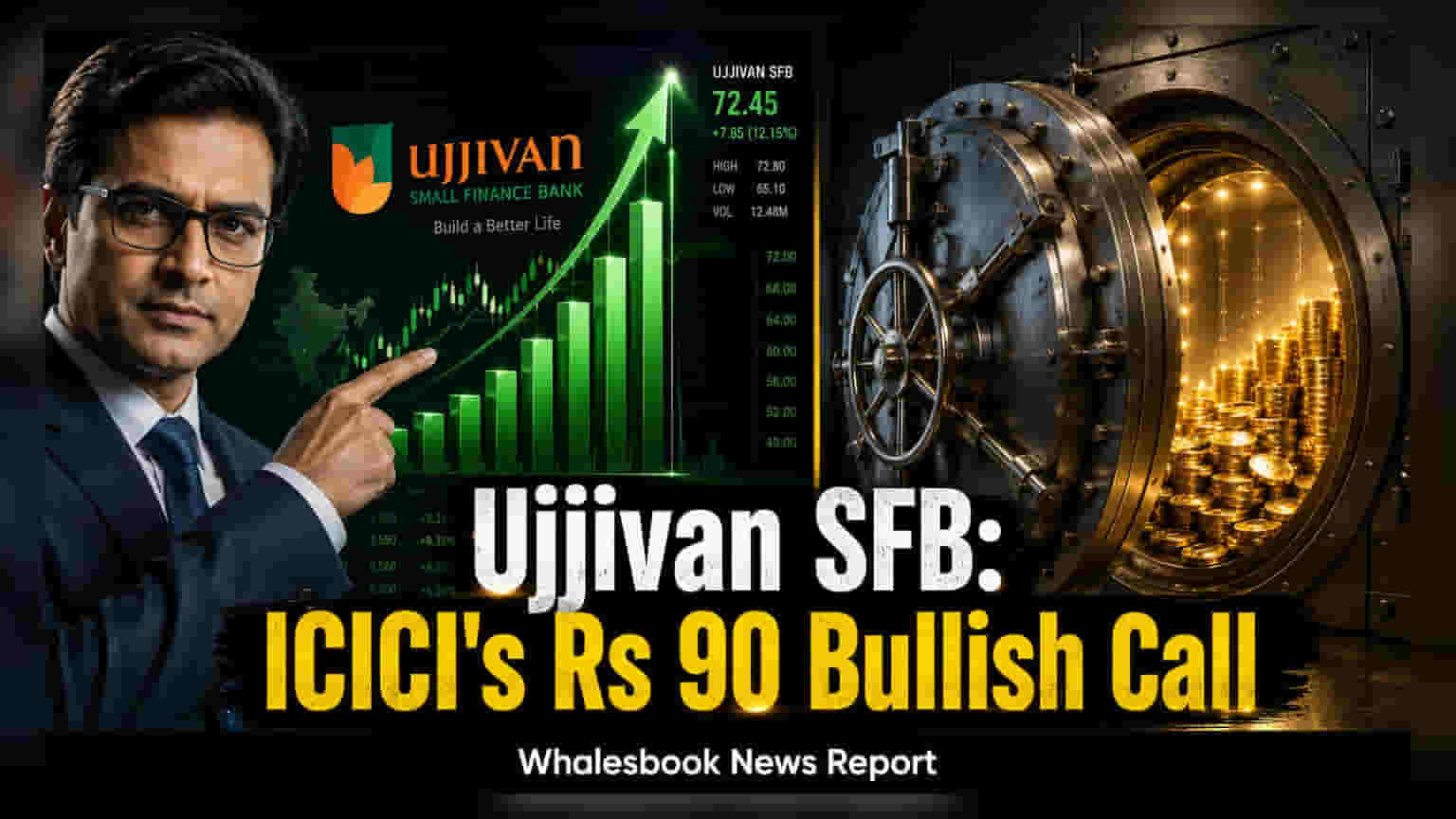 Ujjivan SFB Q1 Results: RoA 2.2% અને Stable Margins સાથે બેંકનો શાનદાર દેખાવ