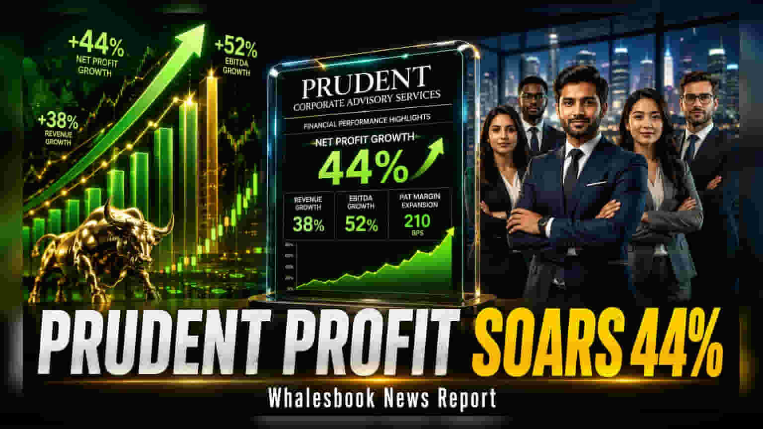 Prudent Corporate Advisory Q1 Profit Rises 44% to ₹75 Crore