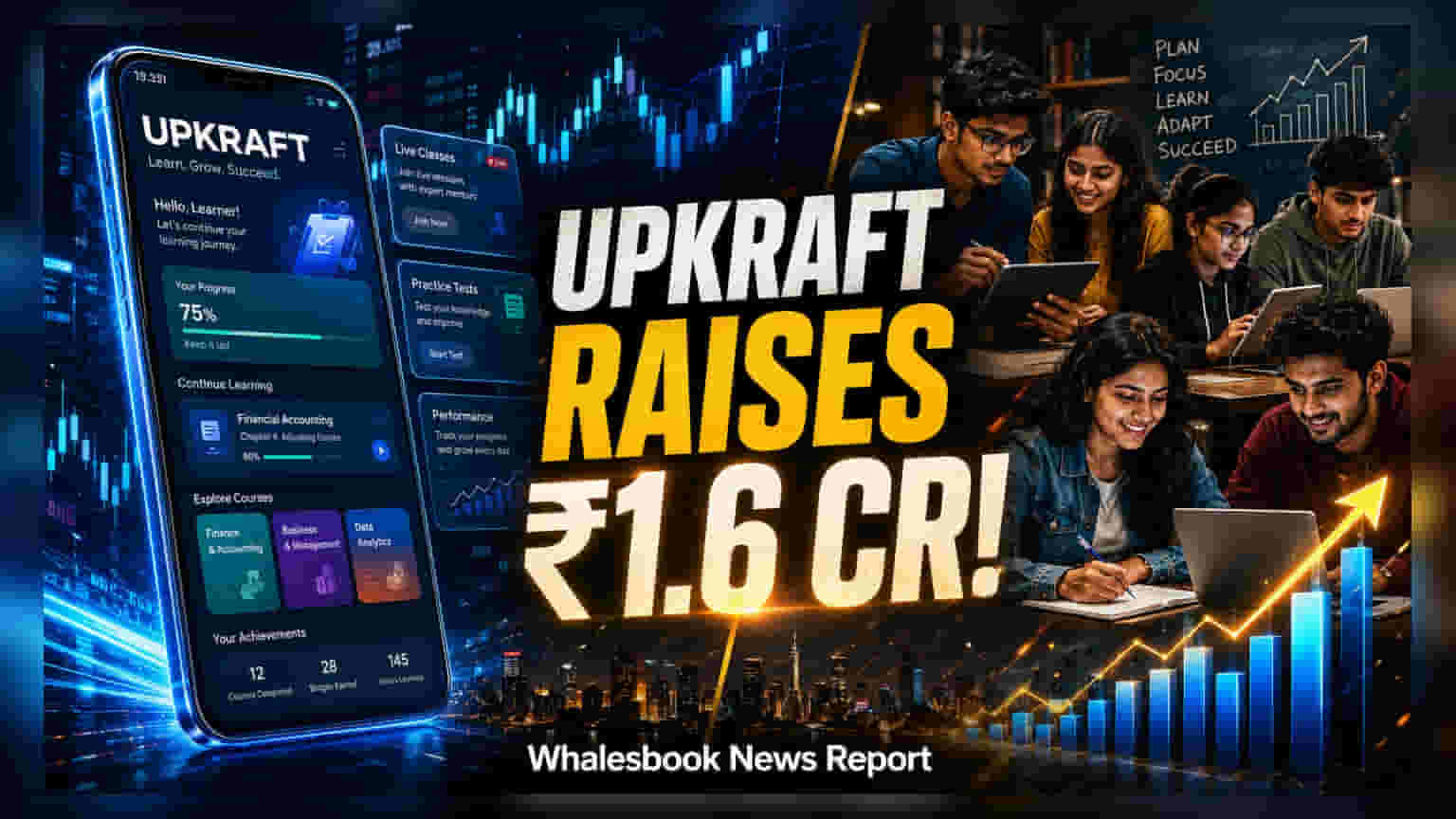 Upkraft शेअरची दमदार कामगिरी: ₹1.6 कोटींचे प्री-सीड फंडिंग प्राप्त!