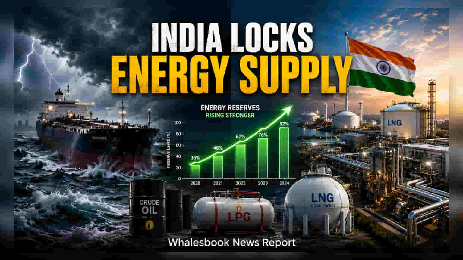 India Expands Oil Reserves to 11.88 MMT to Secure Energy