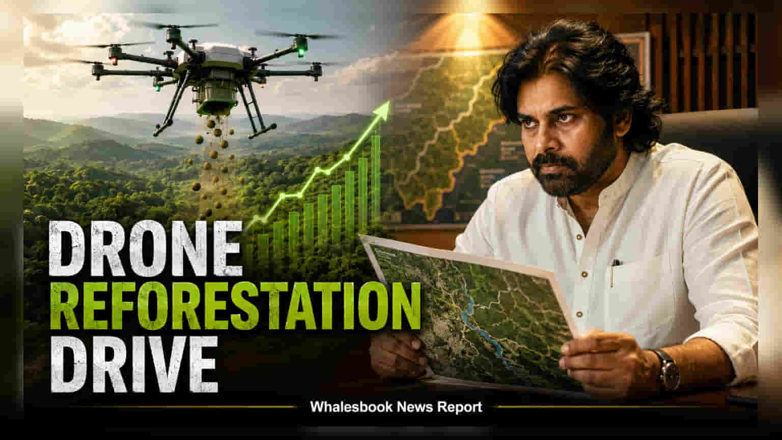Andhra Pradesh Uses Drones To Restore 30,000 Hectares