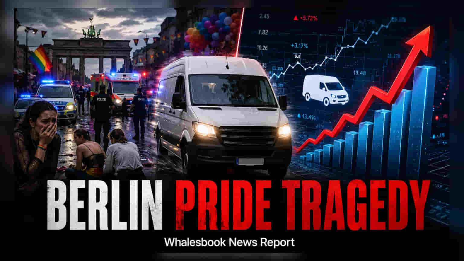 Van Attack Hits Berlin Pride Event; 1 Dead, 16 Injured