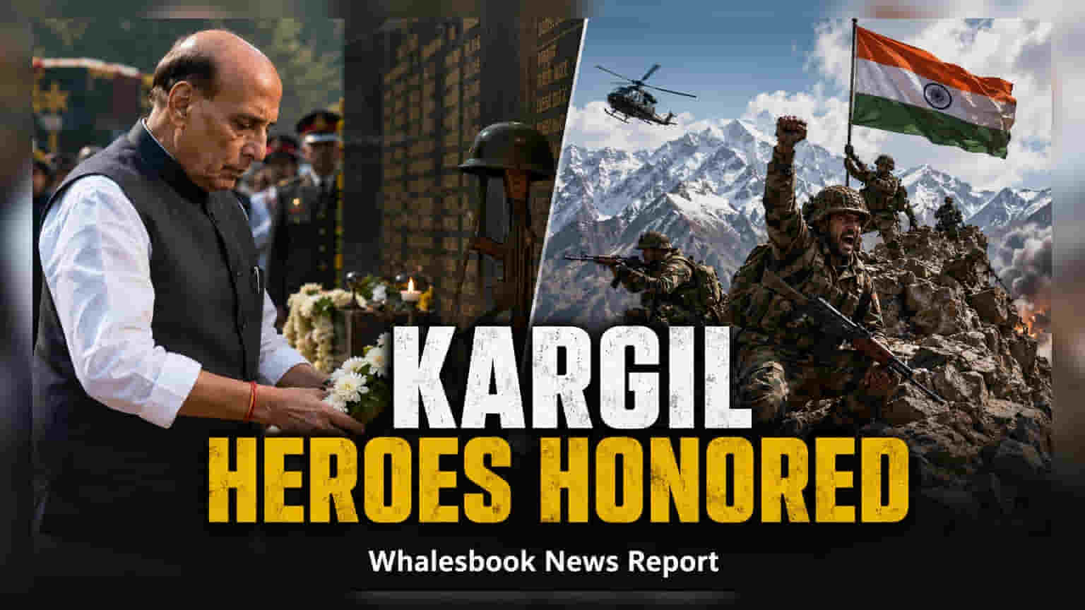 Kargil Vijay Diwas: ਰਾਜਨਾਥ ਸਿੰਘ ਨੇ ਡ੍ਰਾਸ 'ਚ ਸ਼ਹੀਦਾਂ ਨੂੰ ਦਿੱਤੀ ਸ਼ਰਧਾਂਜਲੀ