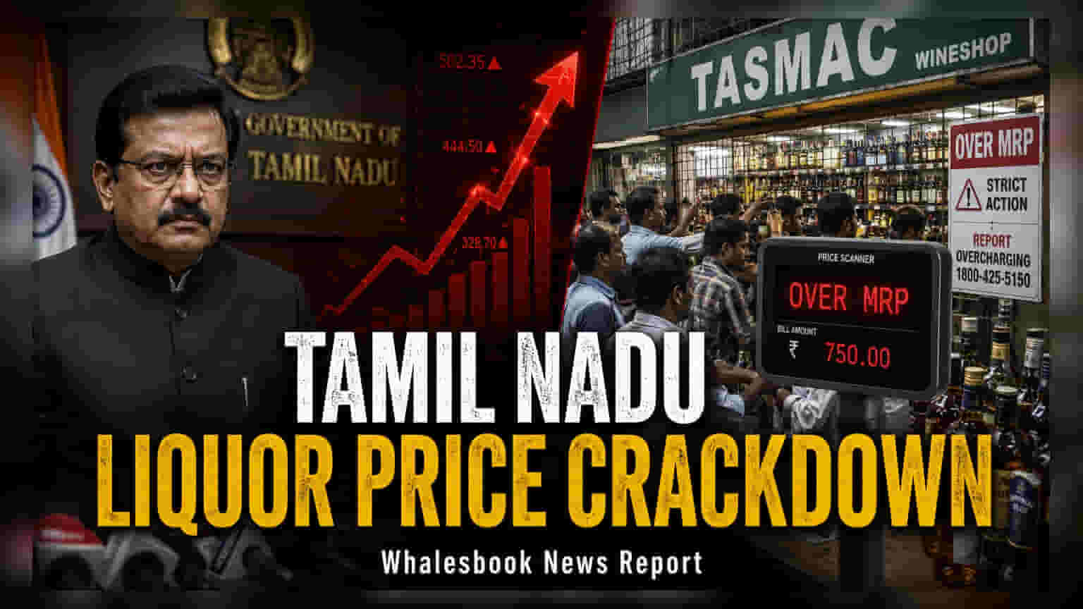 TASMAC चा मोठा निर्णय: दारूच्या अति किंमतींवर आता निलंबन आणि नोकरी गमवण्याची कारवाई!
