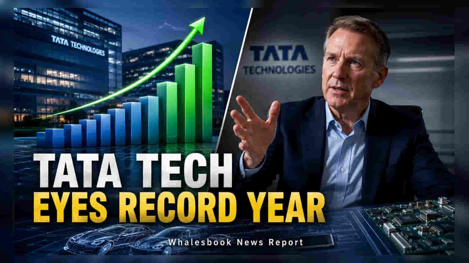 Tata Technologies का दमदार प्रदर्शन! Q1 में रेवेन्यू में **34%** की उछाल, ऑटो आउटसोर्सिंग बनी वजह