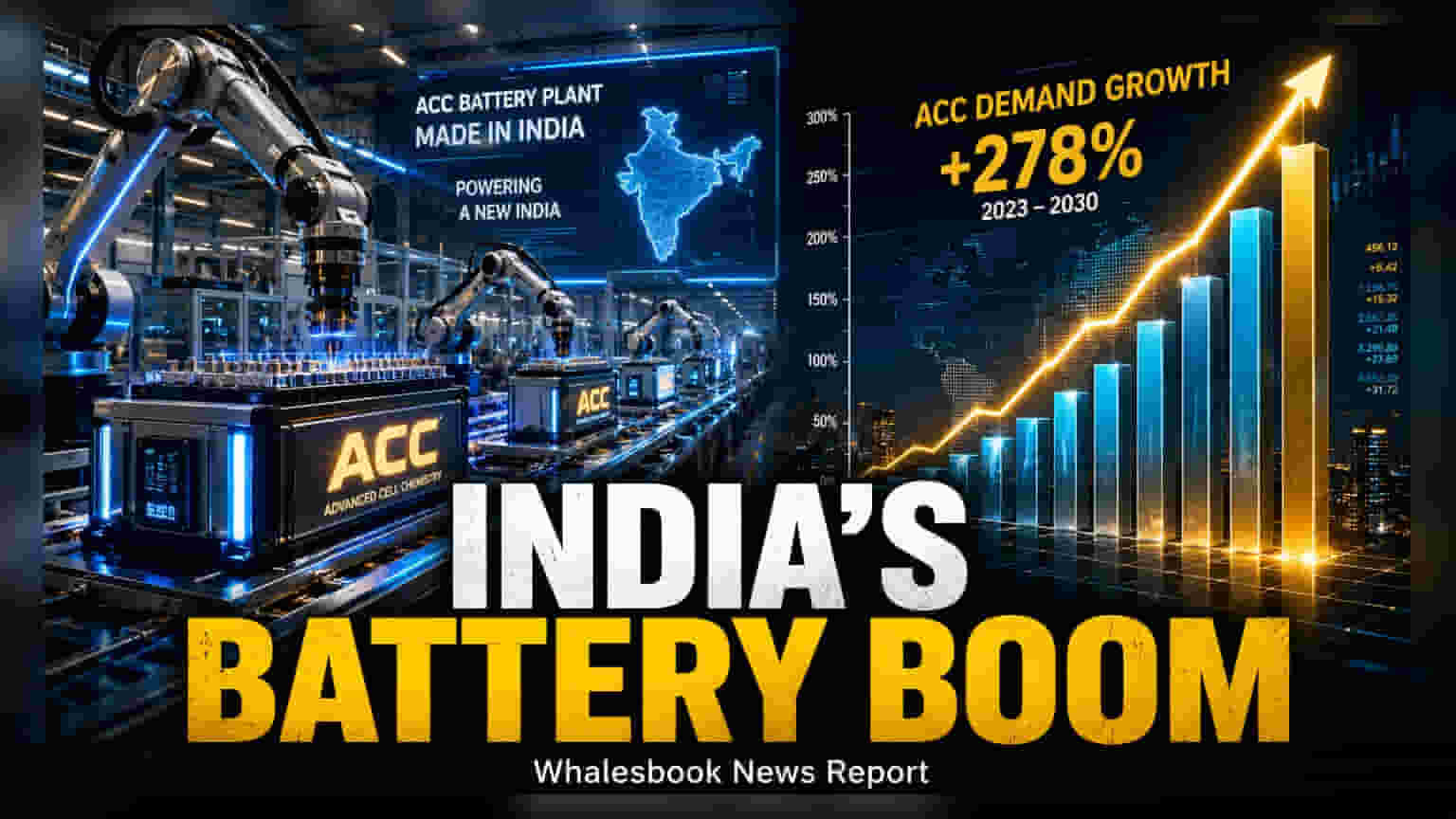 India's ACC Battery Demand Forecast to Reach 700 GWh by 2030