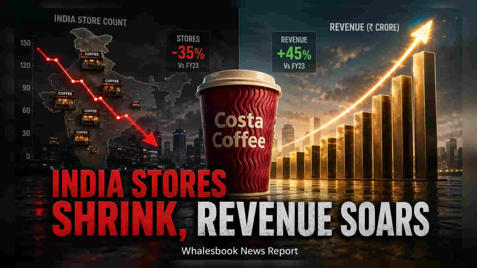 Devyani International Closes 22 Costa Coffee Stores in FY26
