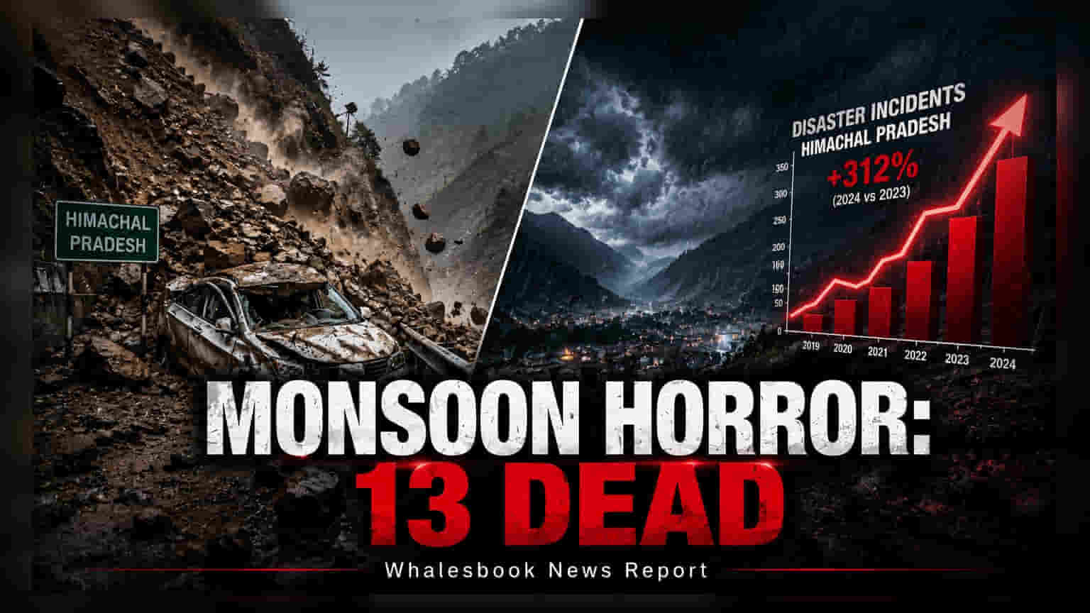 Himachal Monsoon Damage Exceeds ₹20,000 Crore Over Three Years