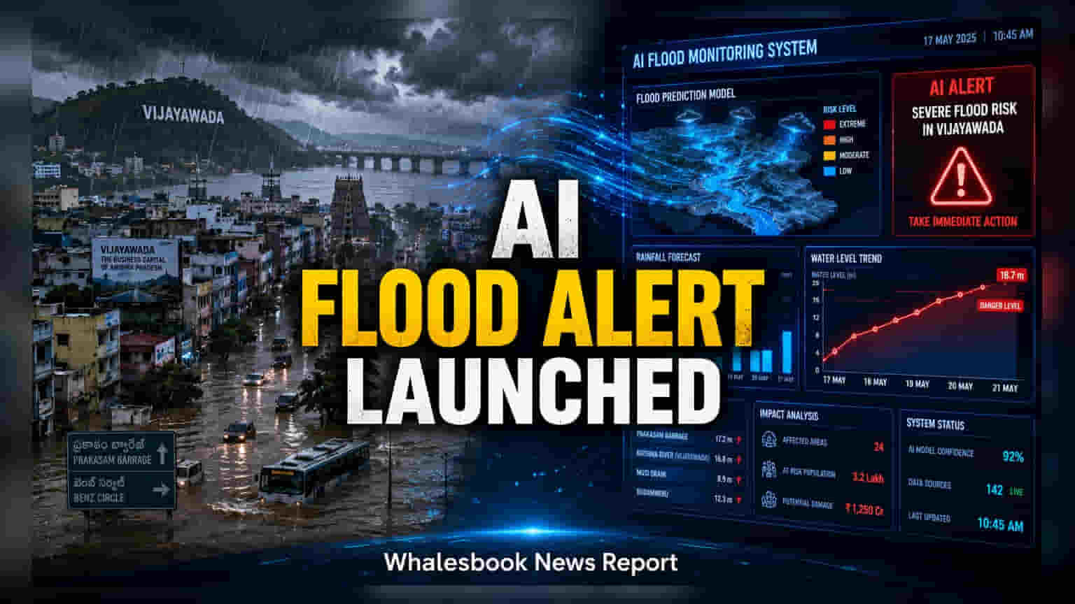 Andhra Pradesh Launches AI Flood Alert System in Vijayawada