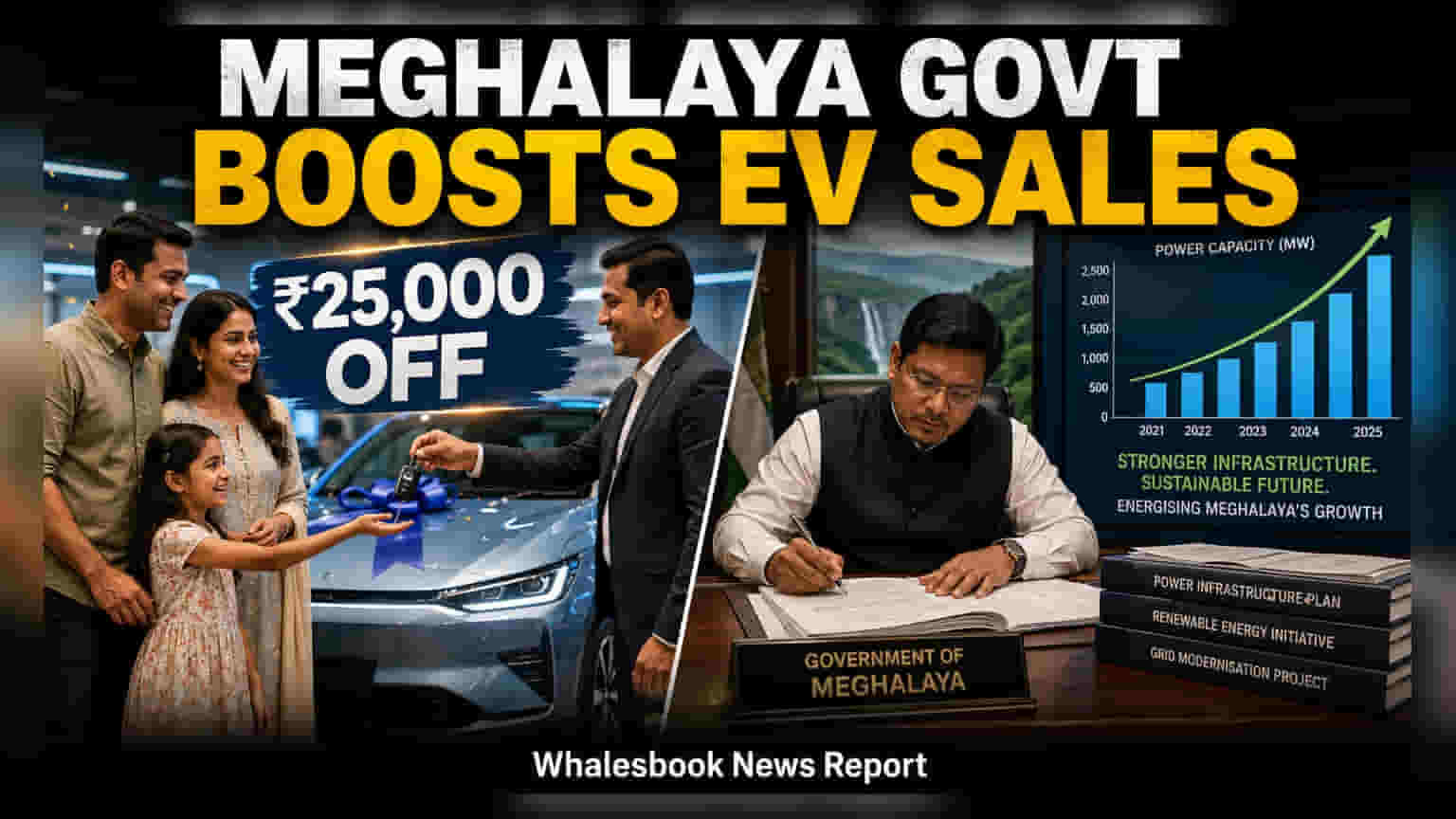 Meghalaya EV Policy 2026: ₹25,000 Subsidy and Fee Waivers