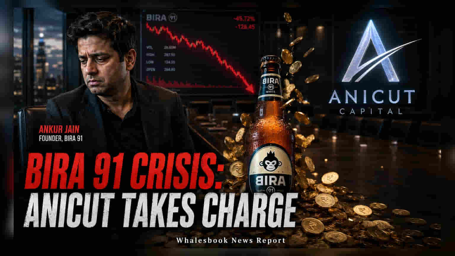 Bira 91: நிறுவனர் பங்குகளை கைப்பற்றிய Anicut Capital, நிர்வாகத்தை மாற்றியமைக்கிறது!