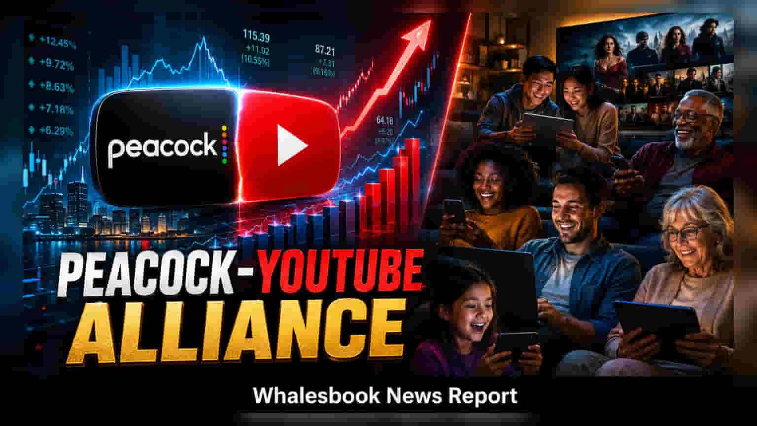 NBCUniversal & YouTube கூட்டணி: Peacock வியூவர்ஷிப் அதிரடி உயர்வு!