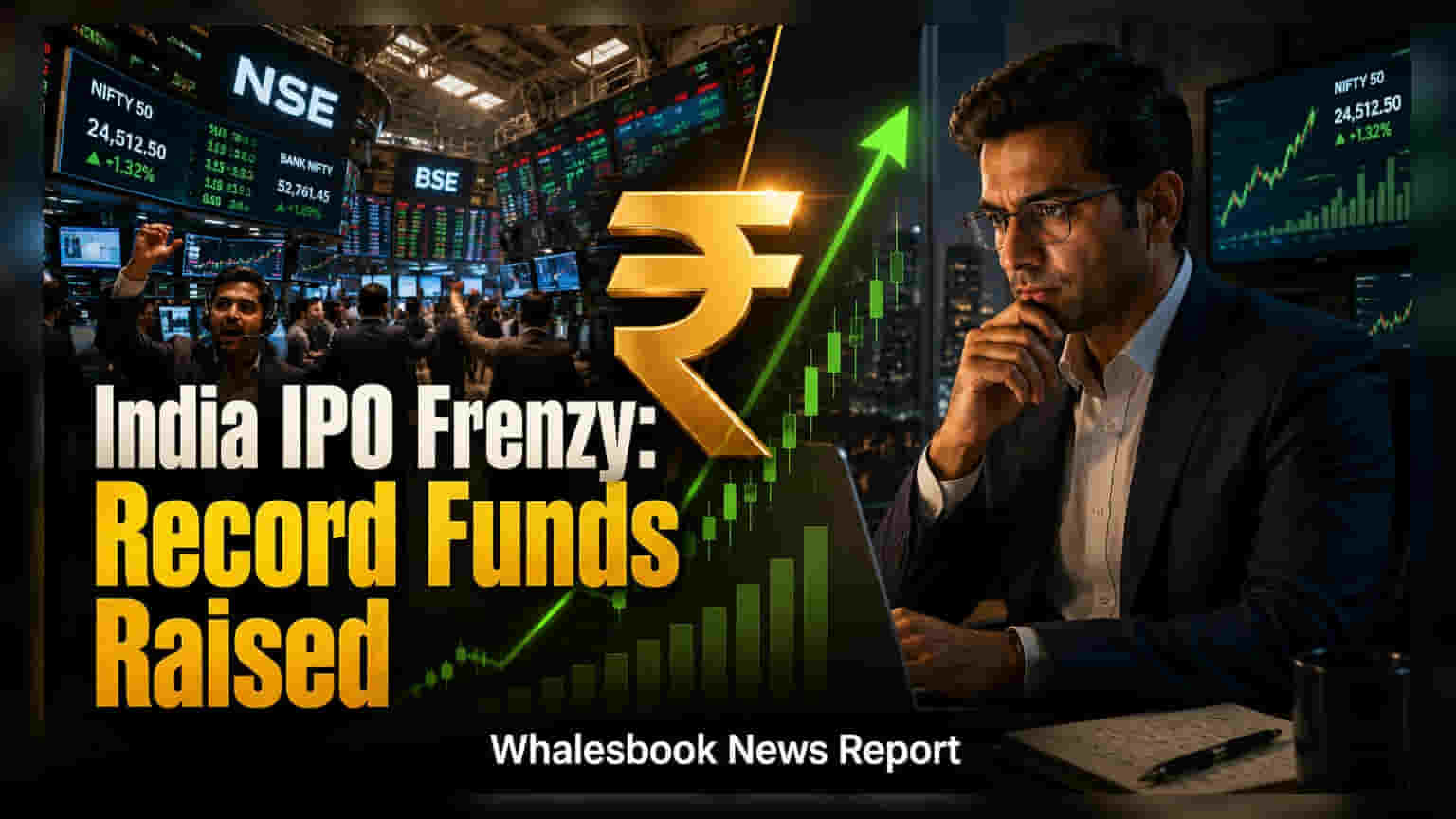 Indian IPOs and QIPs Hit ₹52,300 Crore, 20-Month High in July