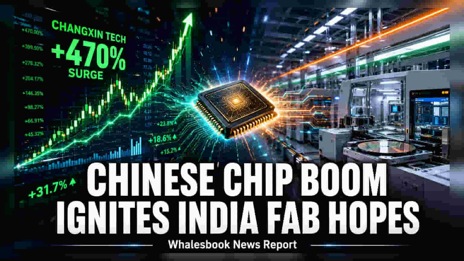 ChangXin Memory Debuts With 470% Gain; India’s Chip Push Continues