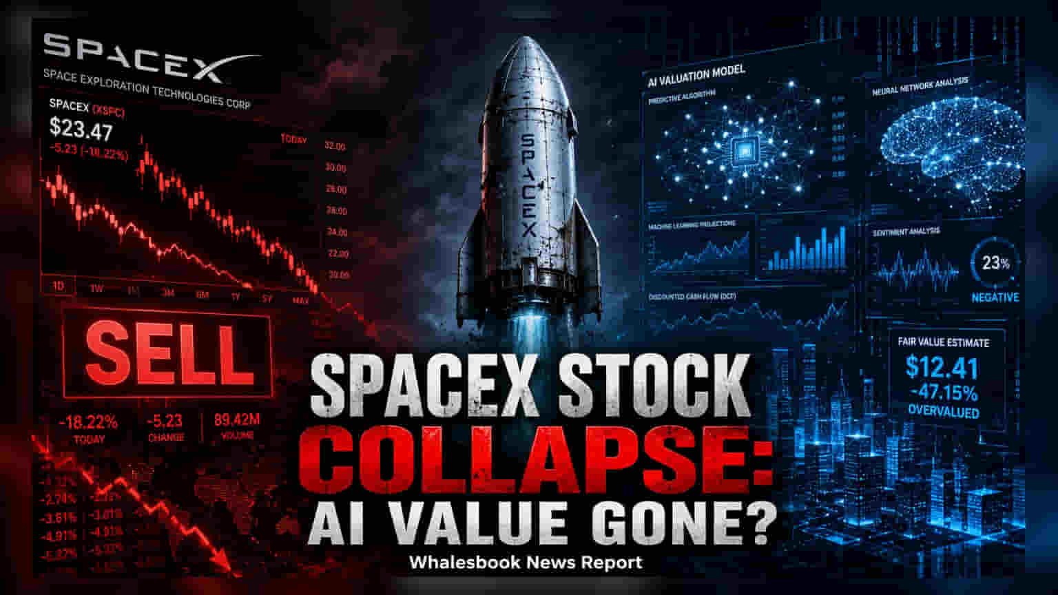 SpaceX Stock Slides 51% From Peak; AI Division Valuation Tested