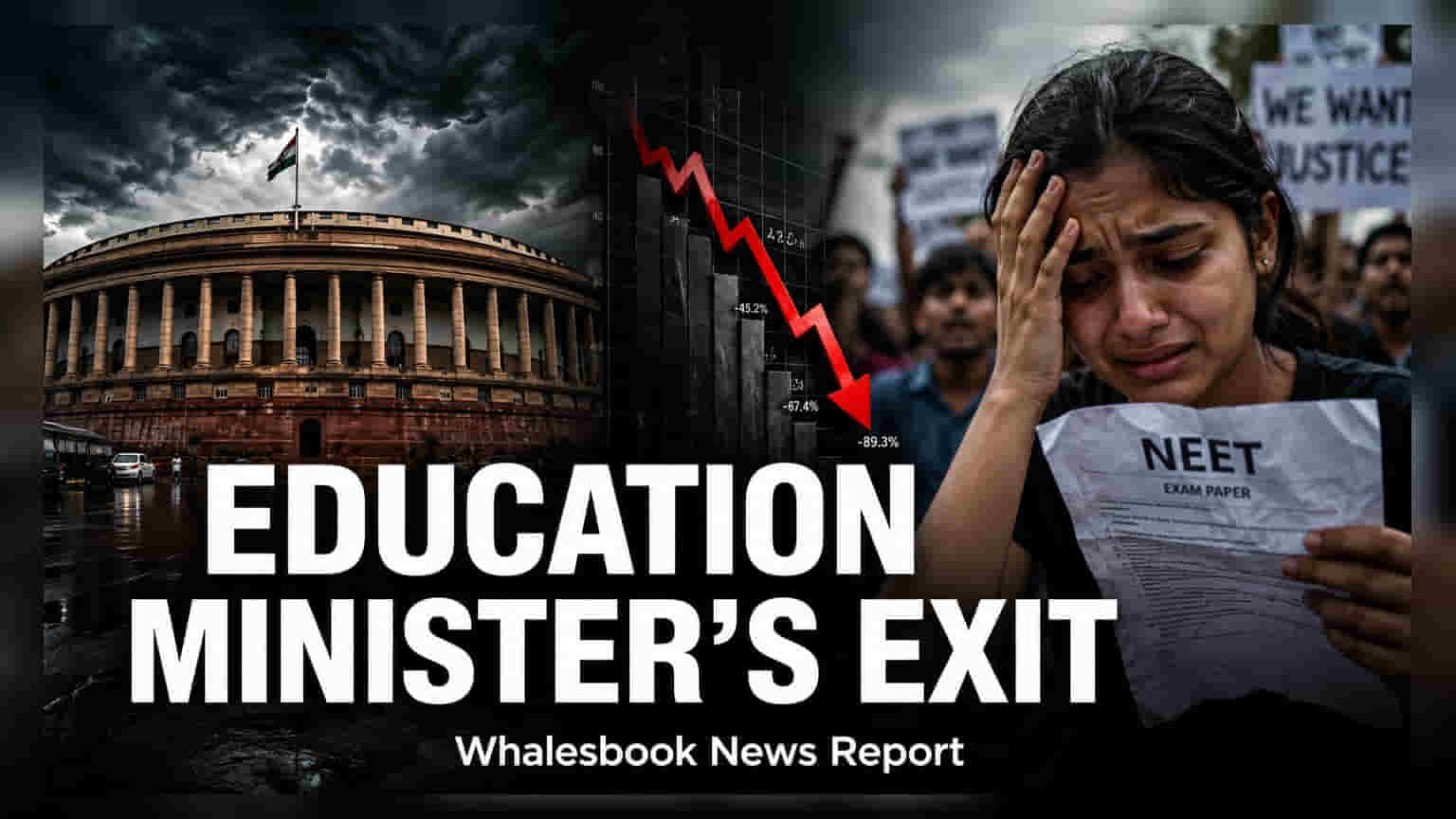Education Minister Resigns Amid NEET Controversy