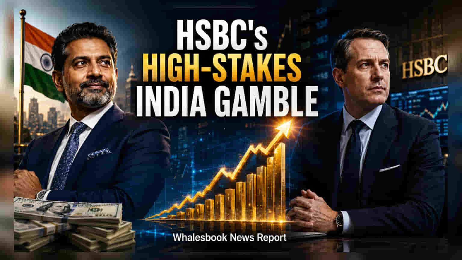 HSBCની ચાલ: NRI ડિપોઝિટમાં **$5.5 બિલિયન** એકઠા કર્યા, મોંઘા લોન સામે મોટો દાવ