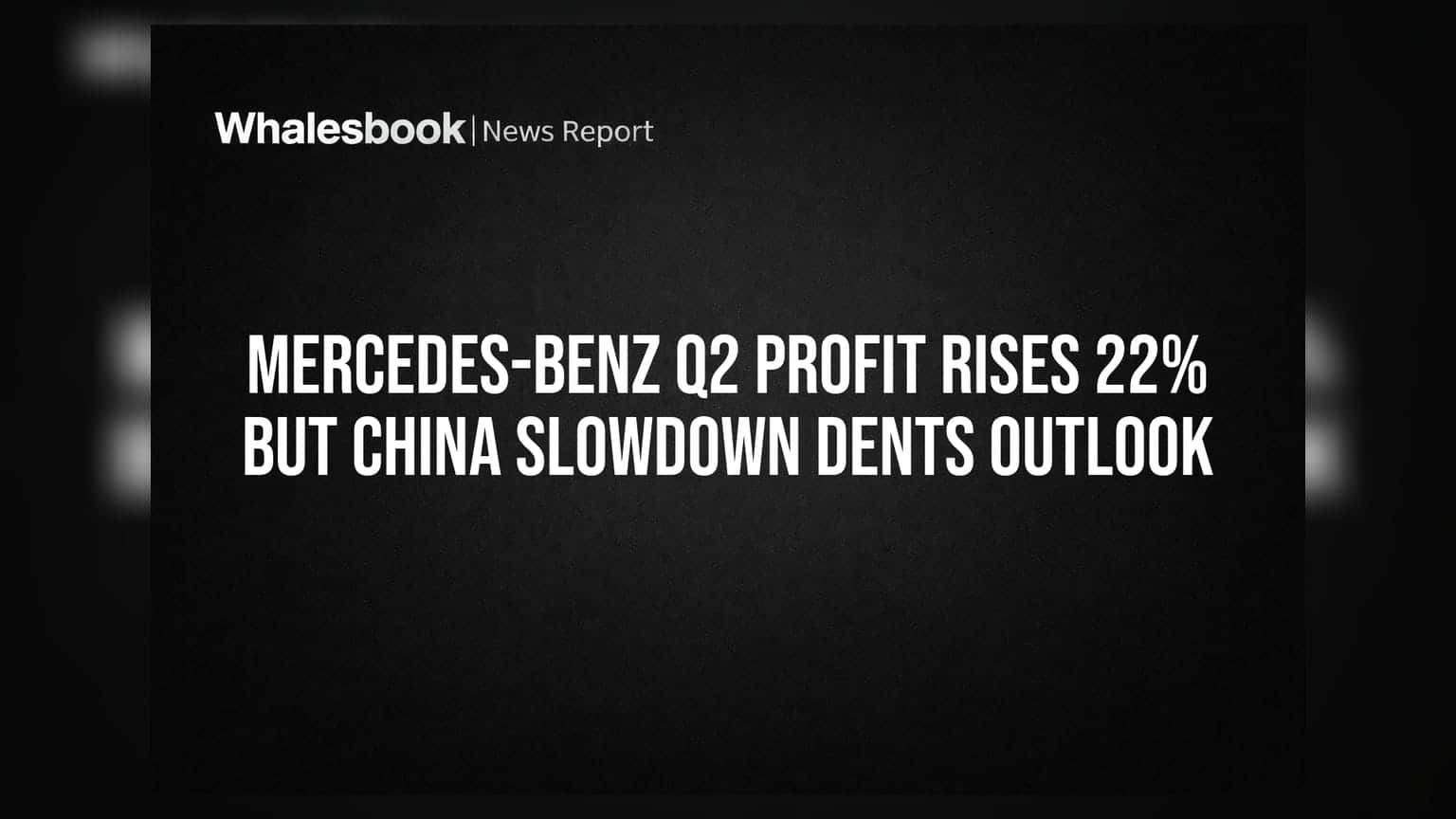 Mercedes-Benz Share Price: லாபம் உயர்ந்தாலும், சீன சந்தையால் சரிவு? எதிர்பார்ப்புகளை பூர்த்தி செய்ததா?