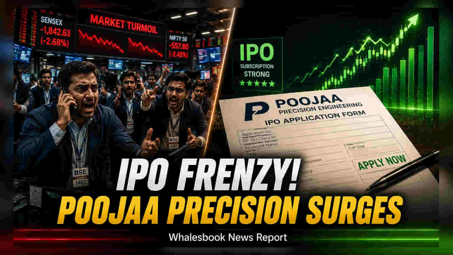 Poojaa Precision IPO Subscribed 3x on Day One