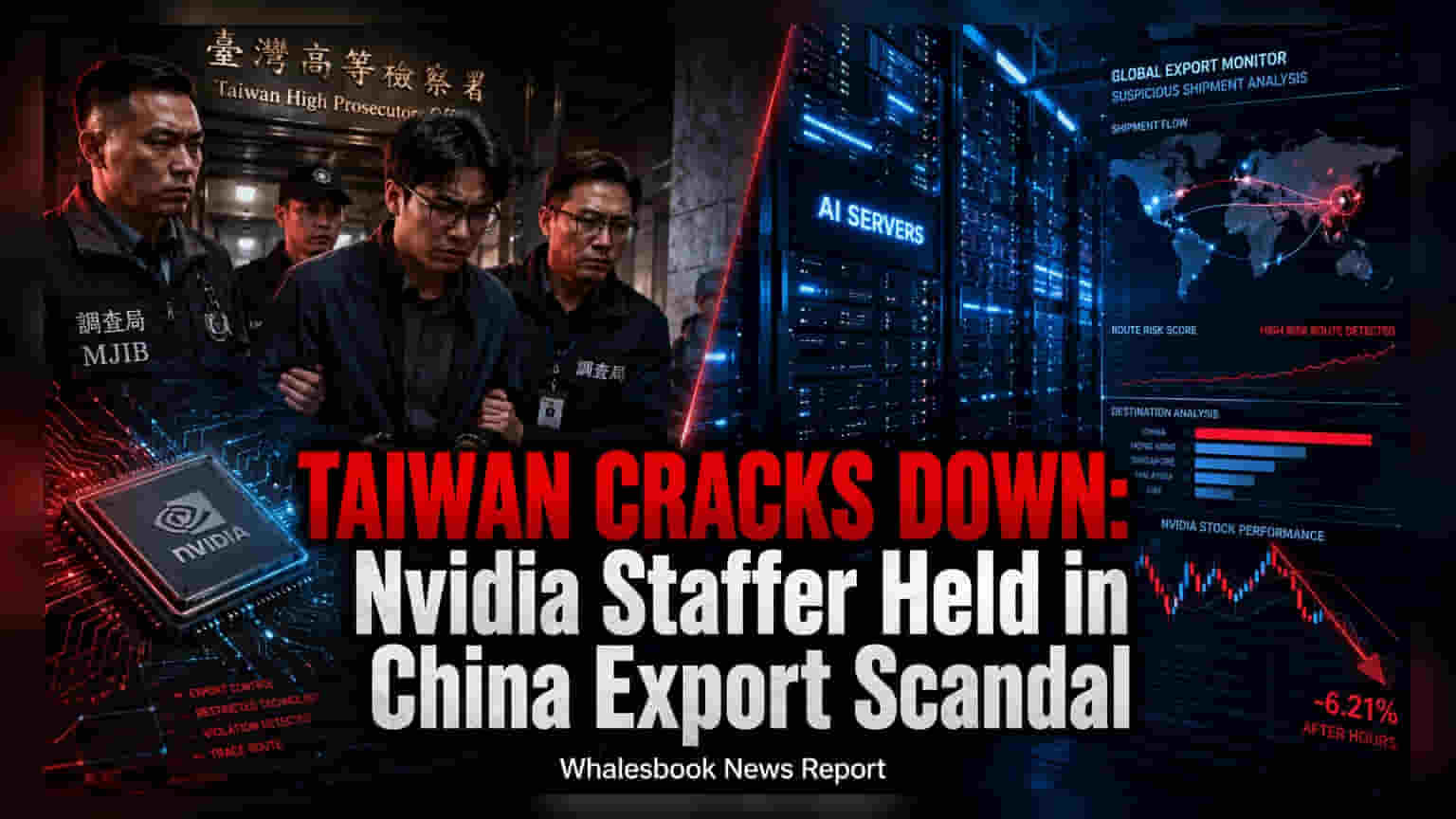 Nvidia Employee Detained: AI सर्वर की चीन को अवैध एक्सपोर्टिंग का बड़ा खुलासा, ताइवान में जांच तेज