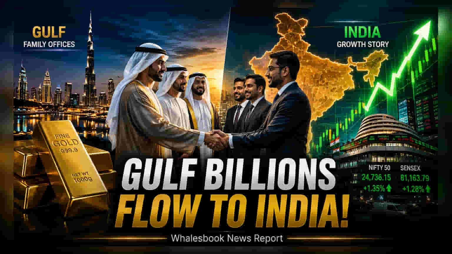 Gulf Family Offices Shift Strategy to Direct India Equity Bets
